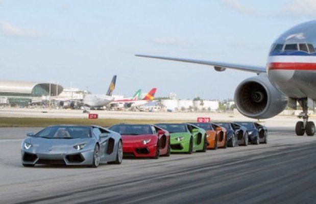 50 de Lamborghini invadează Miami